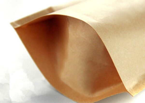 20 Pcs 16 x 22 CM Stand Up Kraft Paper pouch Bags With Window And Zipper Packaging Material - Image 4